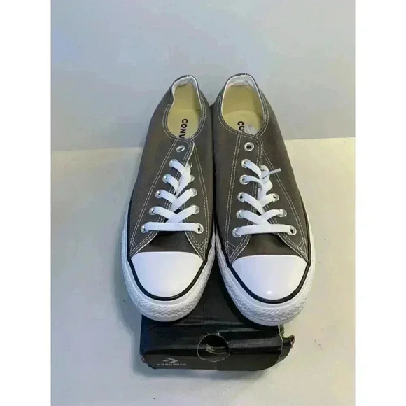 .904 Converse Low Top, Charcoal-US 7.5 Mens - Picture 4 of 6